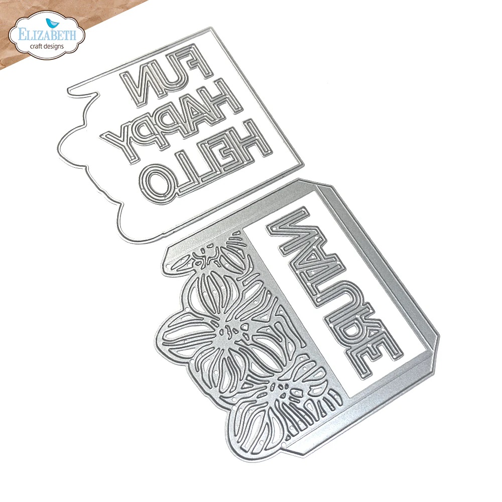 Elizabeth - Dies - Pocket with flowers - 2