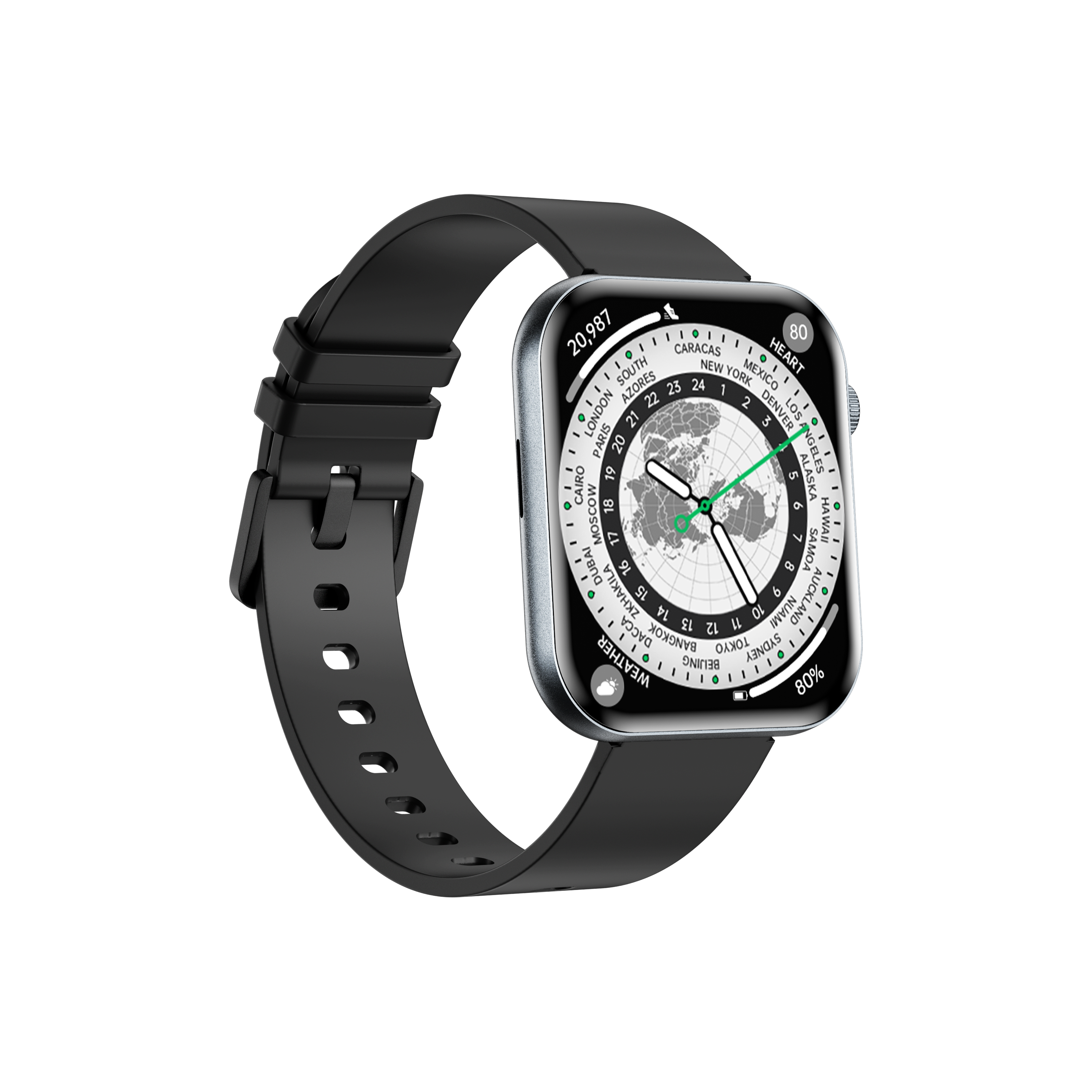 Philippe Palmer Smart Watch LP71 Ultra Thin AMOLED Black - 12