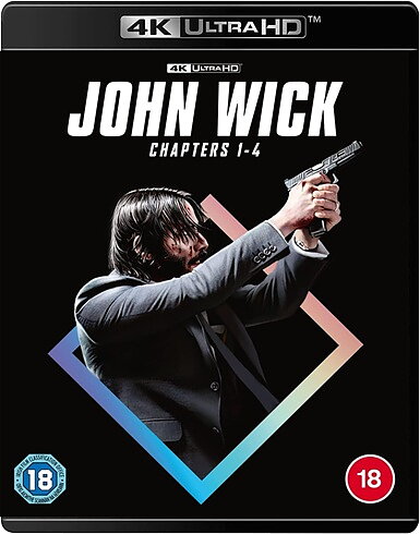 John Wick: Chapters 1-4 (BLU-RAY 4K ULTRA HD)