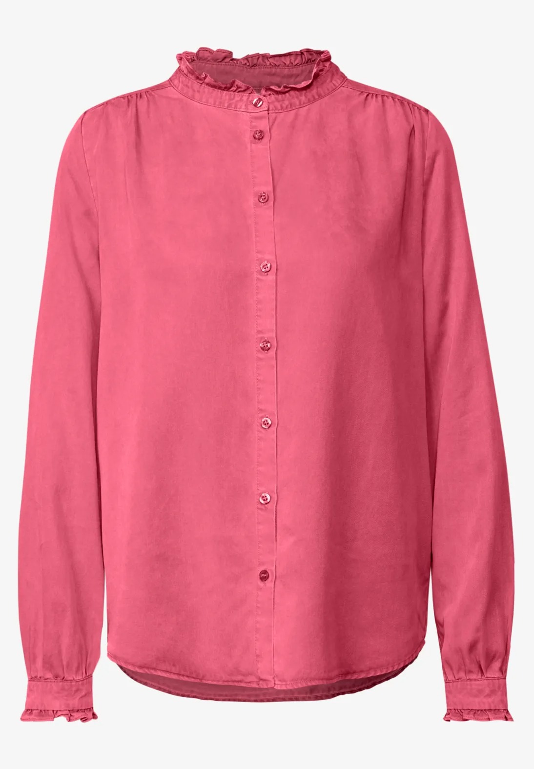 Washed Tunic Blouse - Almond Coral - Street One - 4