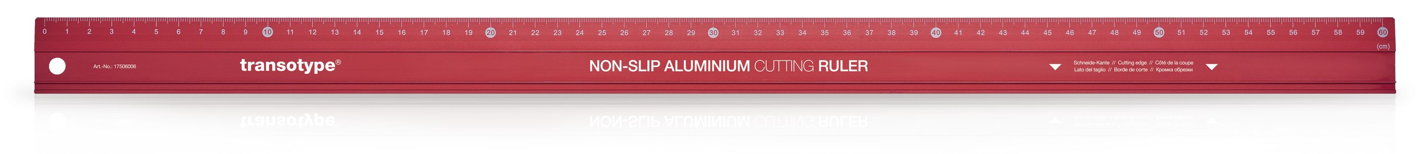 Transotype Aluminiumlinjal 3,5 mm