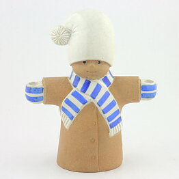 Lisa Larson (Julius & Juliana 1978) Lovely Boy Candleholder 20 cm (5)