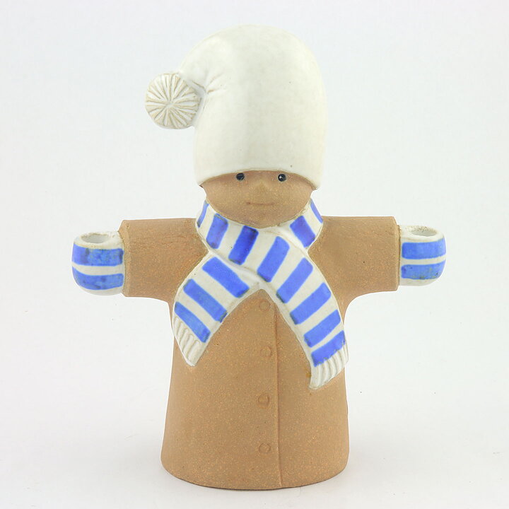 Lisa Larson (Julius & Juliana 1978) Lovely Boy Candleholder 20 cm (5)