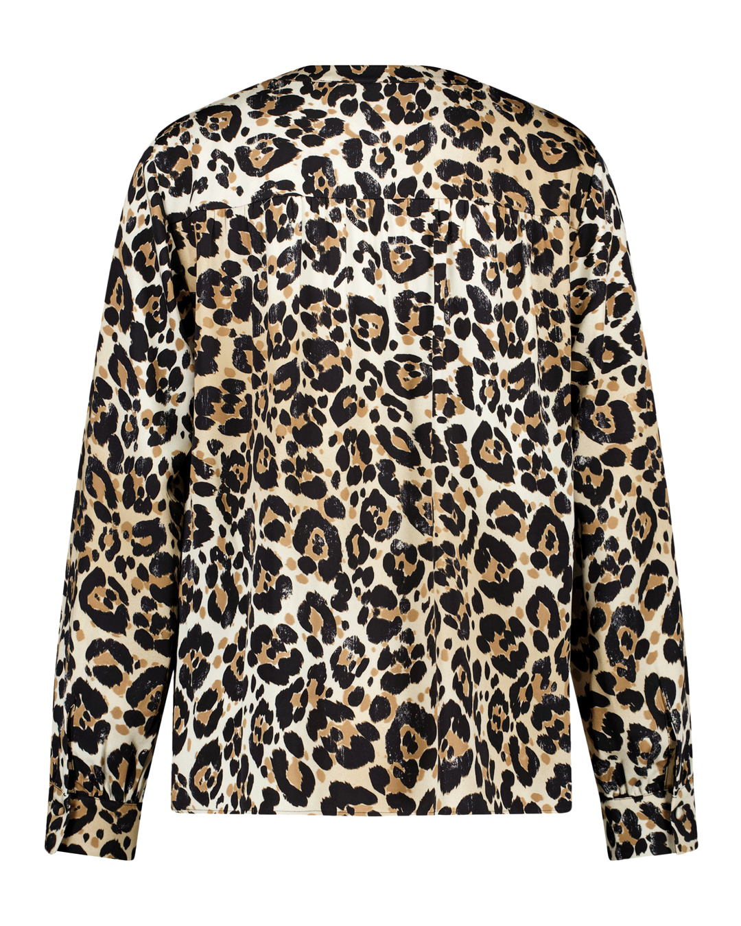Blus knappar fram leo mönstrad - 2