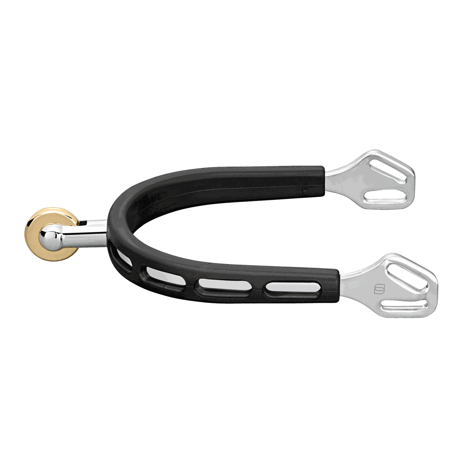 Sprenger ULTRA Fit EXTRA GRIP Sporen mit Balkenhol-Befestigung – Edelstahl, 25 mm abgerundet