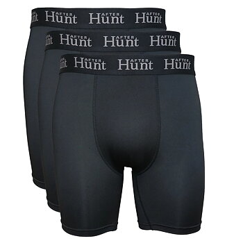 Avignon After Hunt Boxer Men Lång - 3-Pack Svart