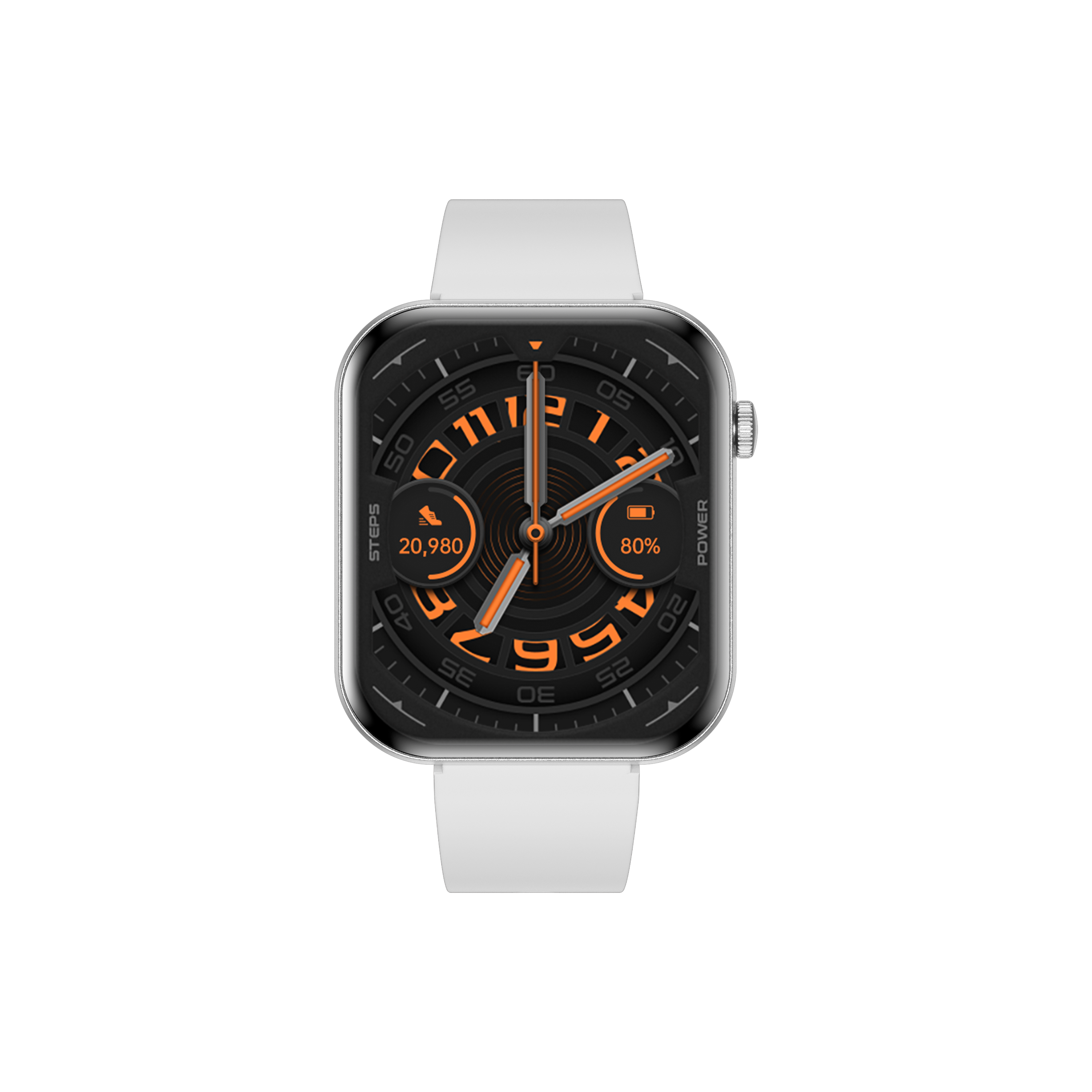 Philippe Palmer Smart Watch LP71 Ultra Thin AMOLED Silver - 19