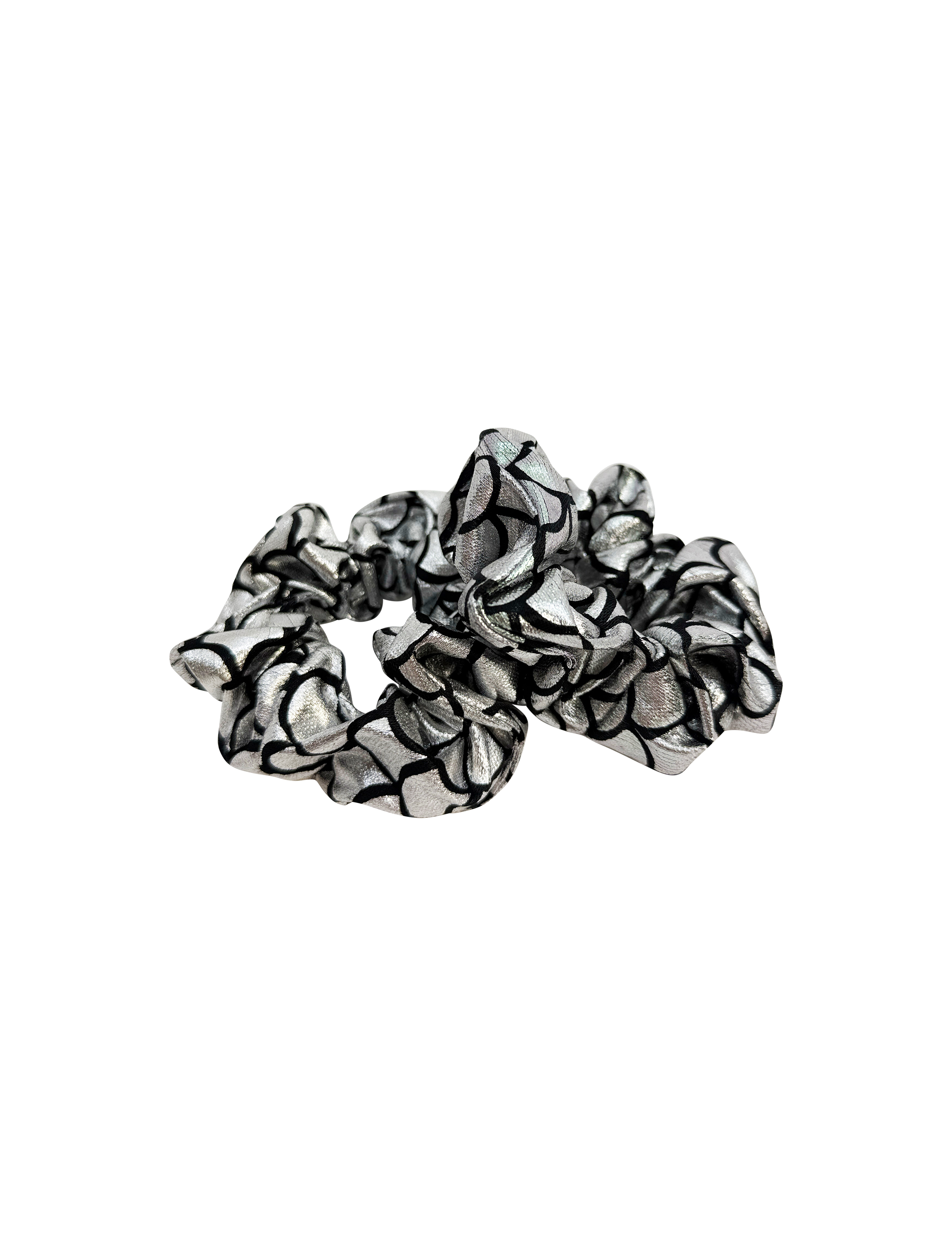 DISCO SCRUNCHY BW 2PCS