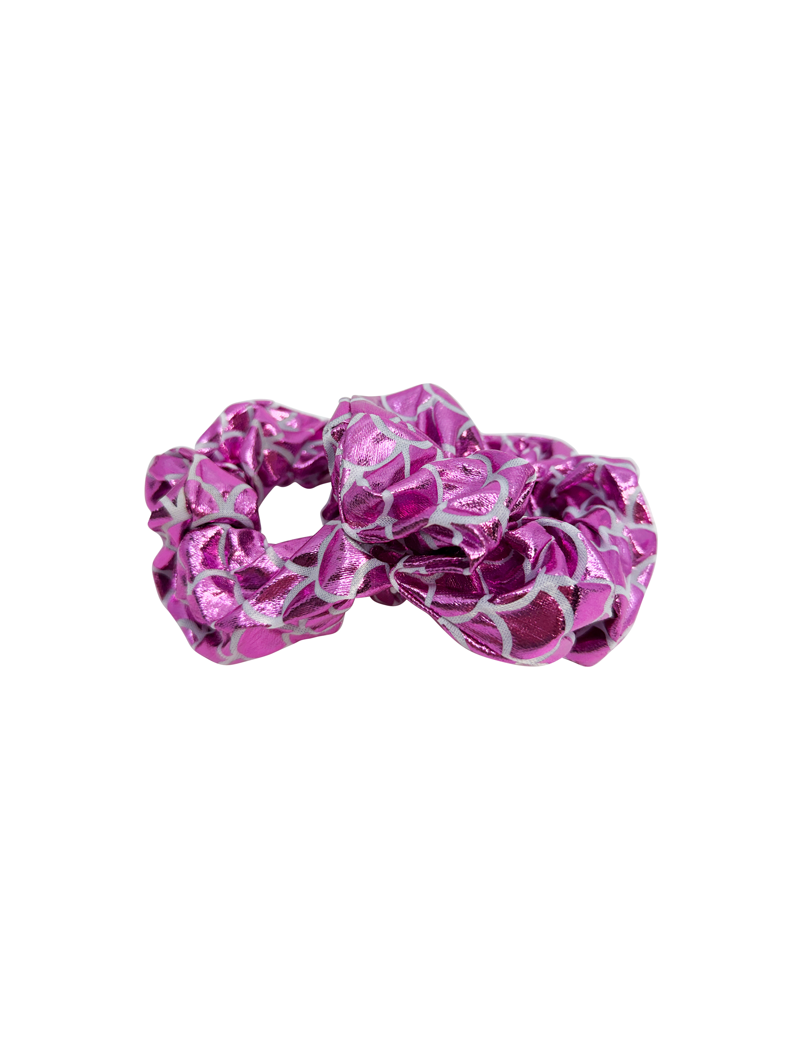 DISCO SCRUNCHY PINK 2PCS