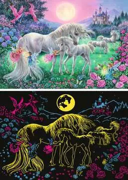 Unicorns in the Moonlight, 100 Bitar XXL Ravensburger
