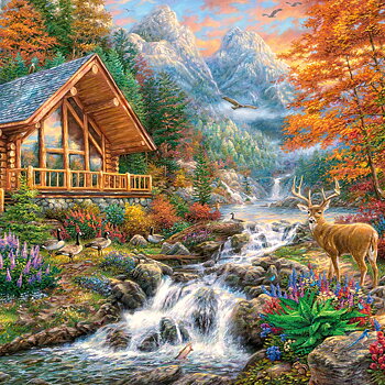Alpine Serenity, 1000 Bitar CherryPazzi
