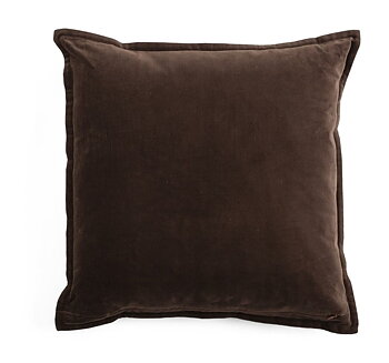 Chamois Kuddfodral Embroidery Brown - 50x50cm - 2