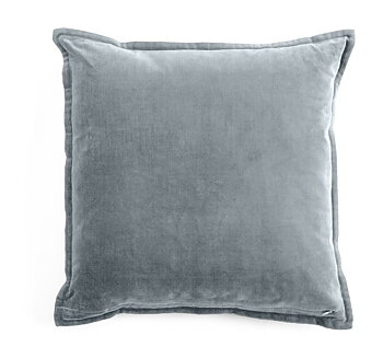 Chamois Kuddfodral Embroidery Dusty Blue - 50x50cm
