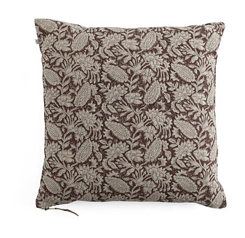 Chamois Linne Kuddfodral Jodhpur Brown 50x50cm