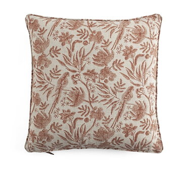 Chamois Linne Kuddfodral Parrot Open Rust - 50x50cm