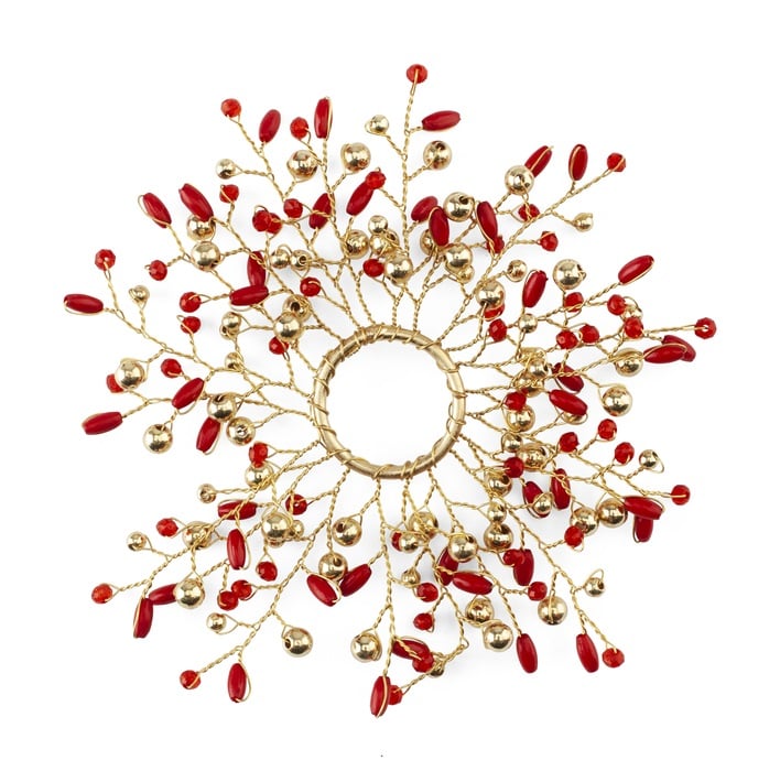 Chamois Pärlfärgad Ljusmanschett Red