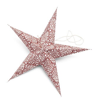 Chamois Julstjärna Snow Flake Red - 62cm