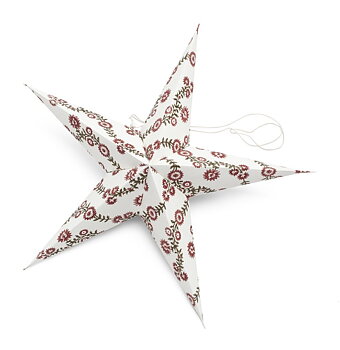 Chamois Julstjärna Big Star Garland Red - 62cm