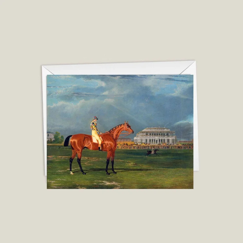 Greeting Card Nimrod Paper Horse Motif Memnon