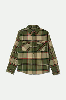  Bowery Flannel  Brixton wild green/elm/adrenaline rush