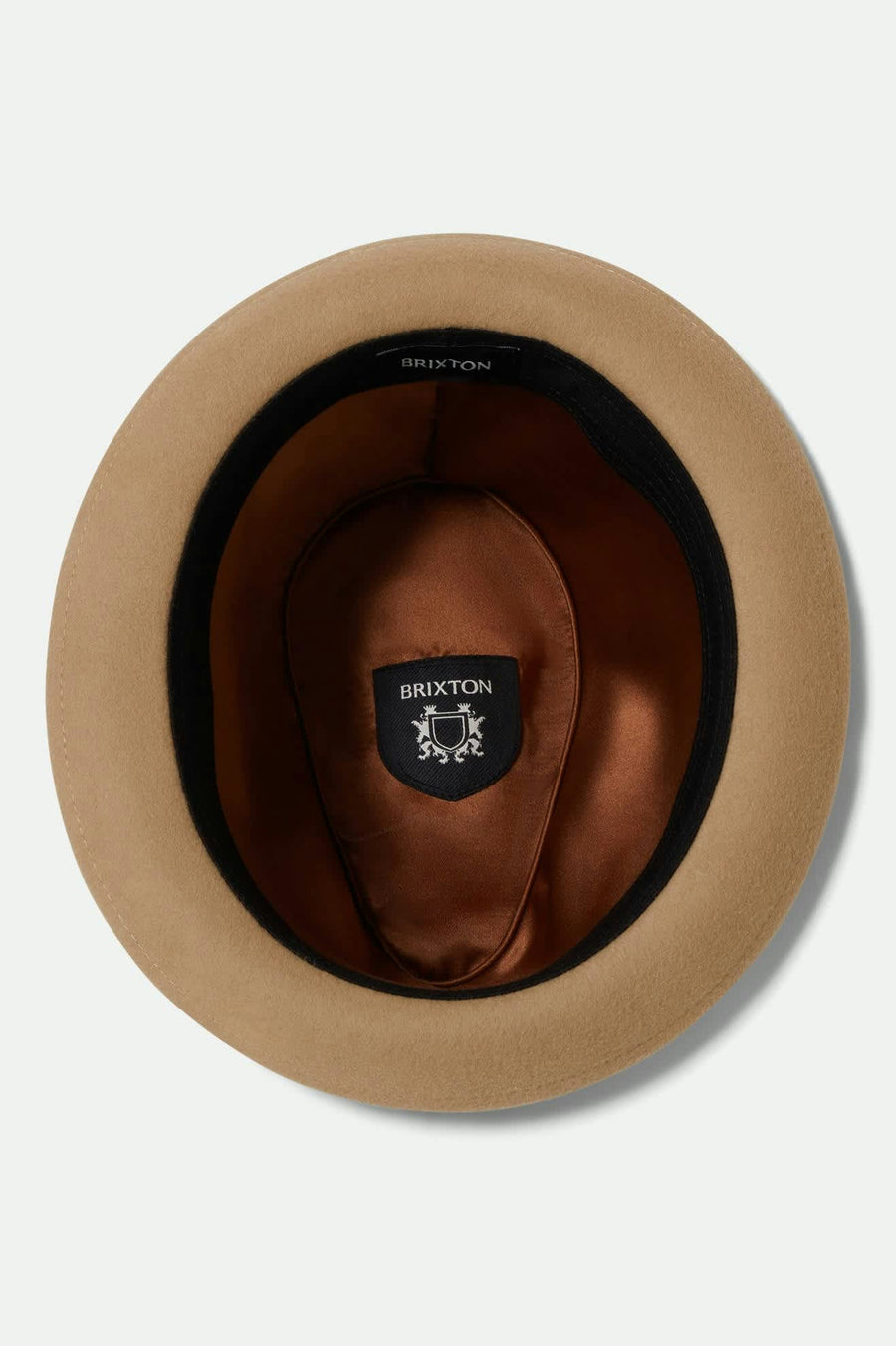 Brixton Gain fedora sand / antique brass - 4