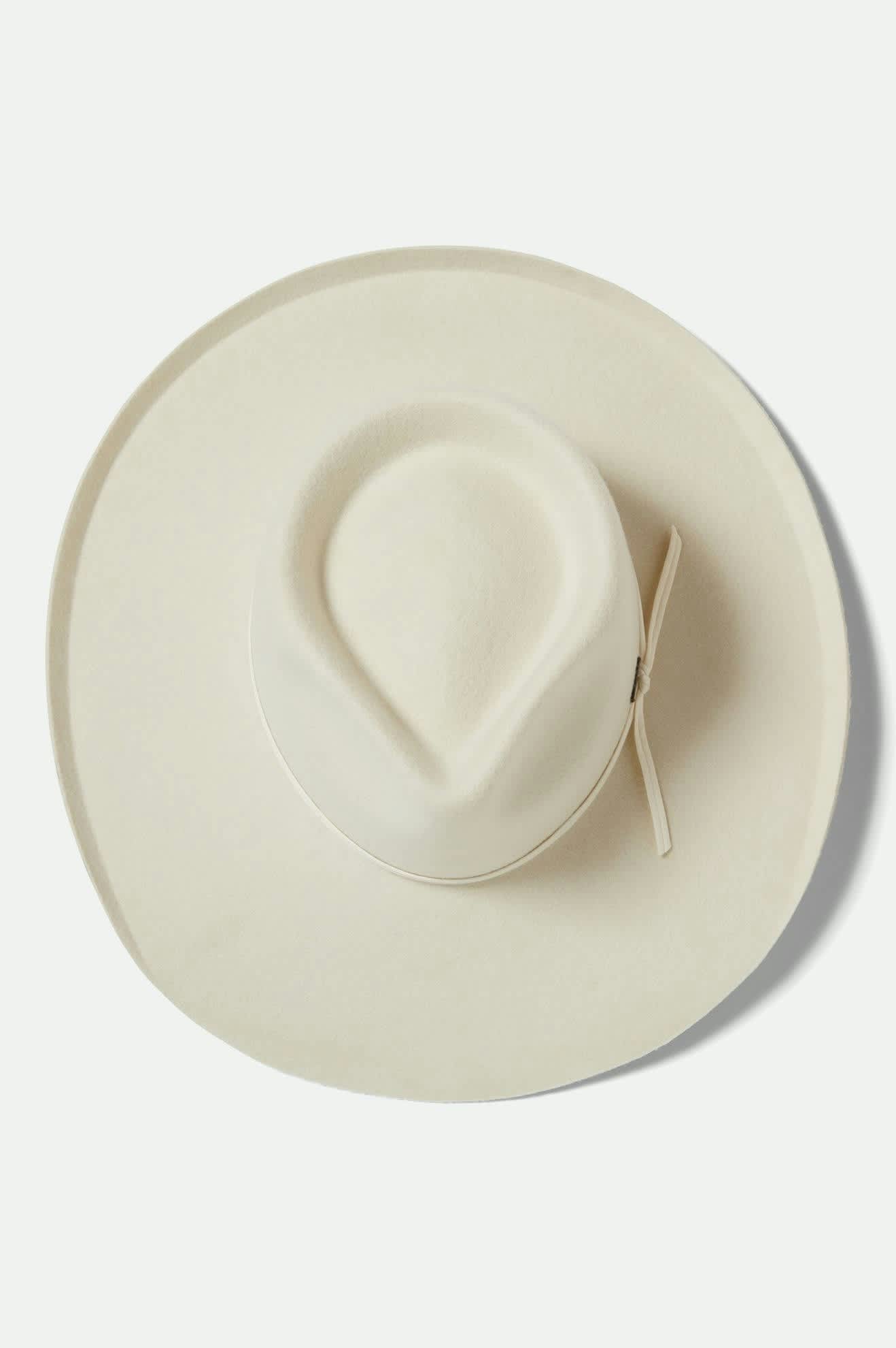 Brixton Marlon Rancher hat off white - 3