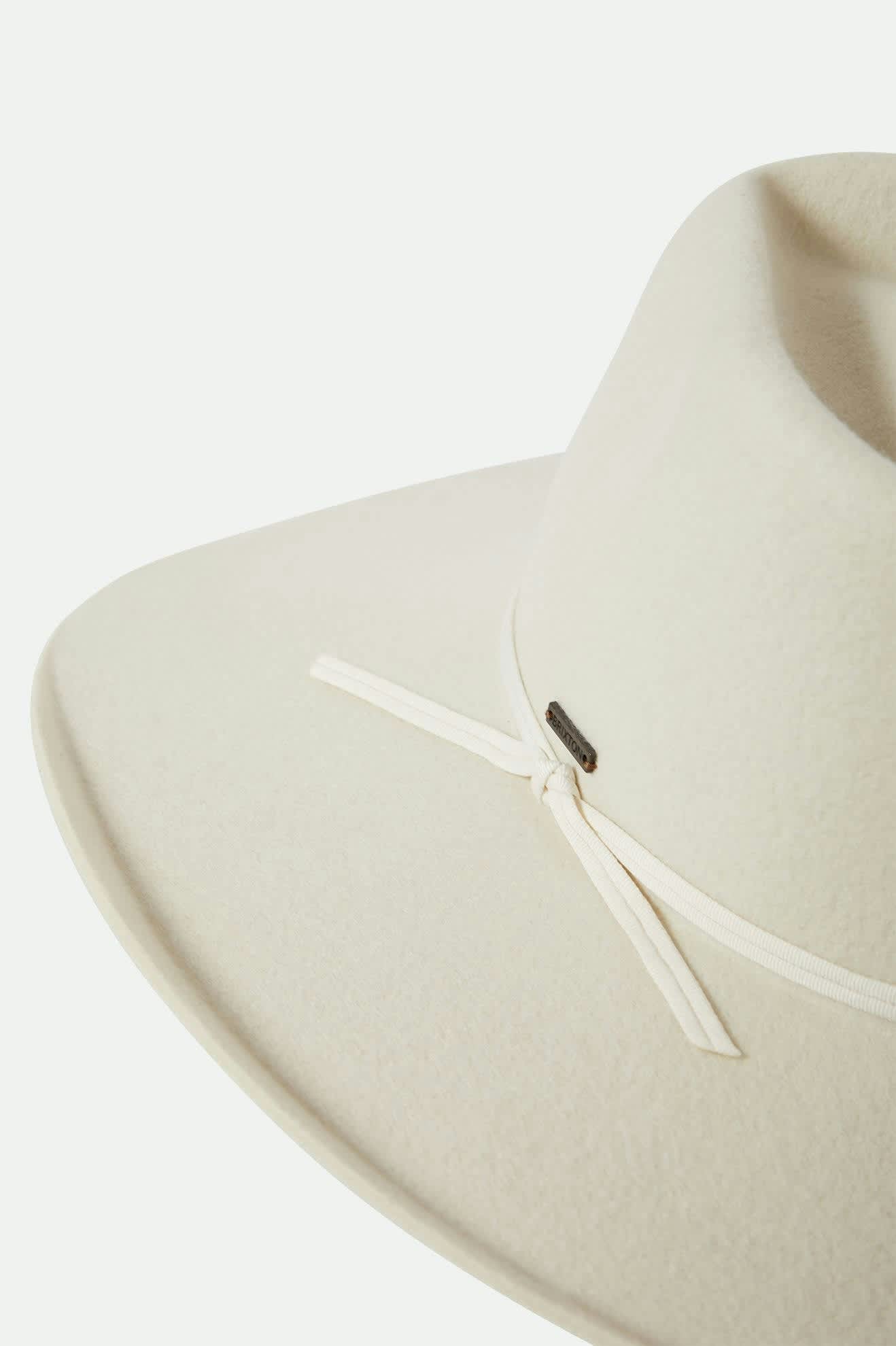 Brixton Marlon Rancher hat off white - 2