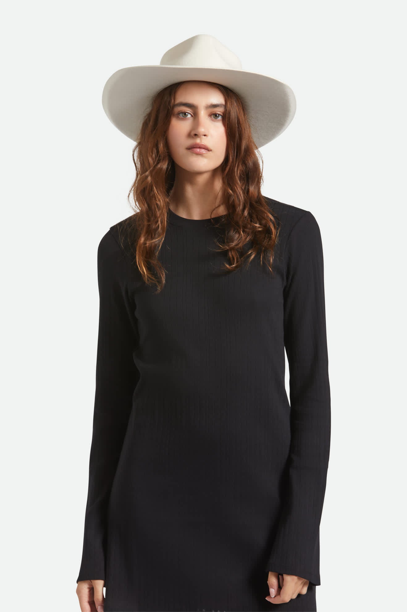 Brixton Marlon Rancher hat off white - 5
