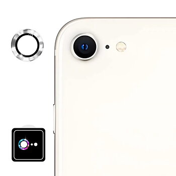 ENKAY Hat-Prince iPhone 16e linsskydd - Silver