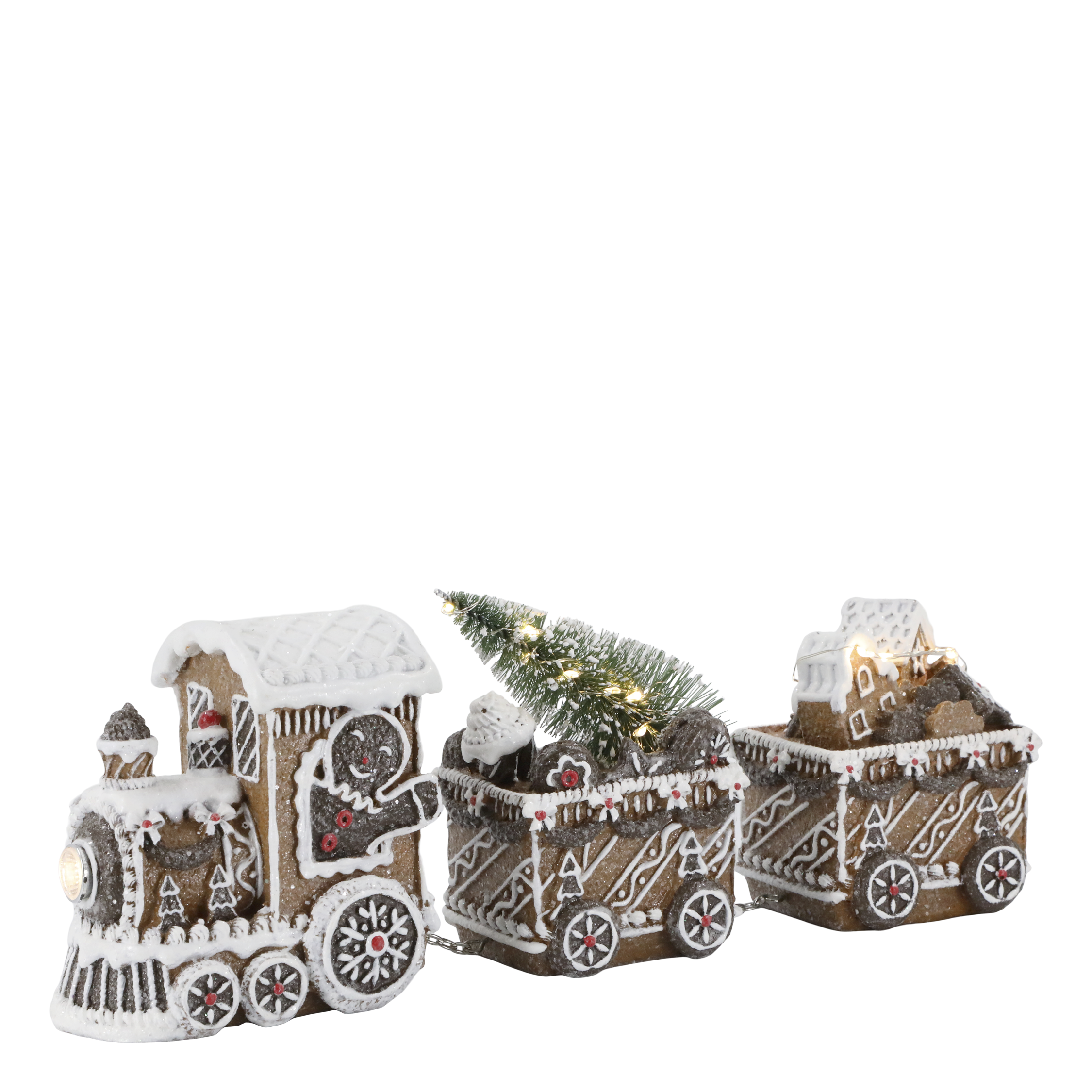 Pepparkakståg - Jultåg - Dekoration - Juldekoration - Led - 5