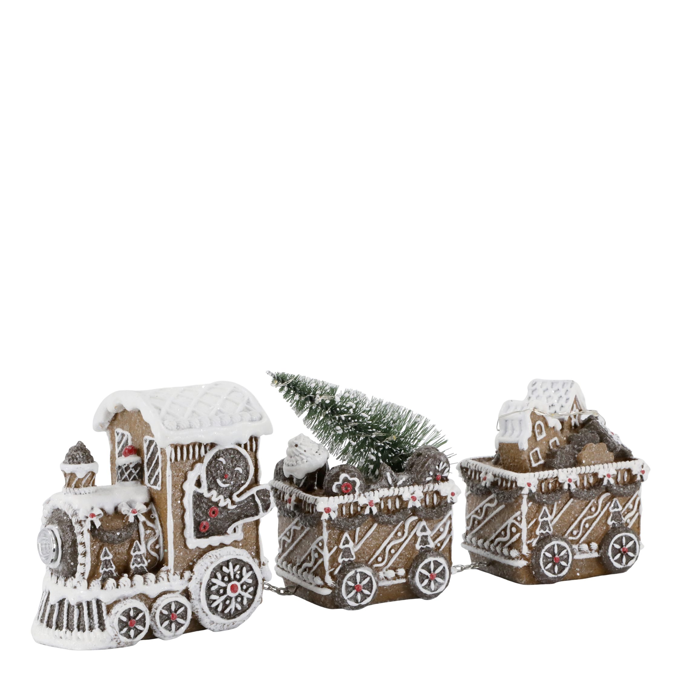 Pepparkakståg - Jultåg - Dekoration - Juldekoration - Led - 4