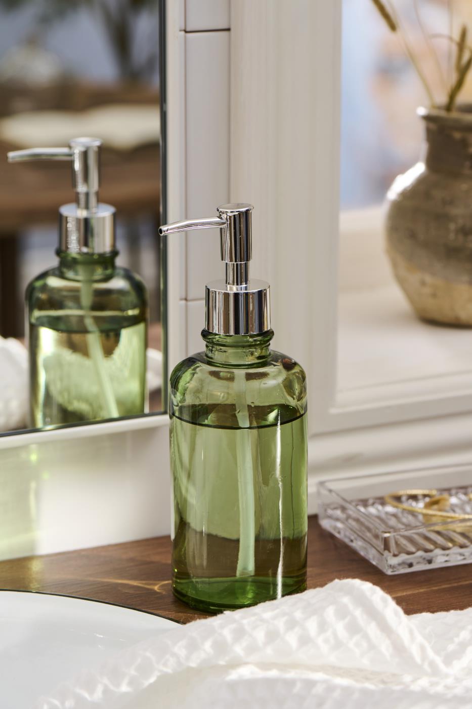 Tvålpump Grönt Glas IB Laursen - 2
