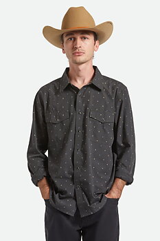 Laredo cowboyhatt antique bronze 