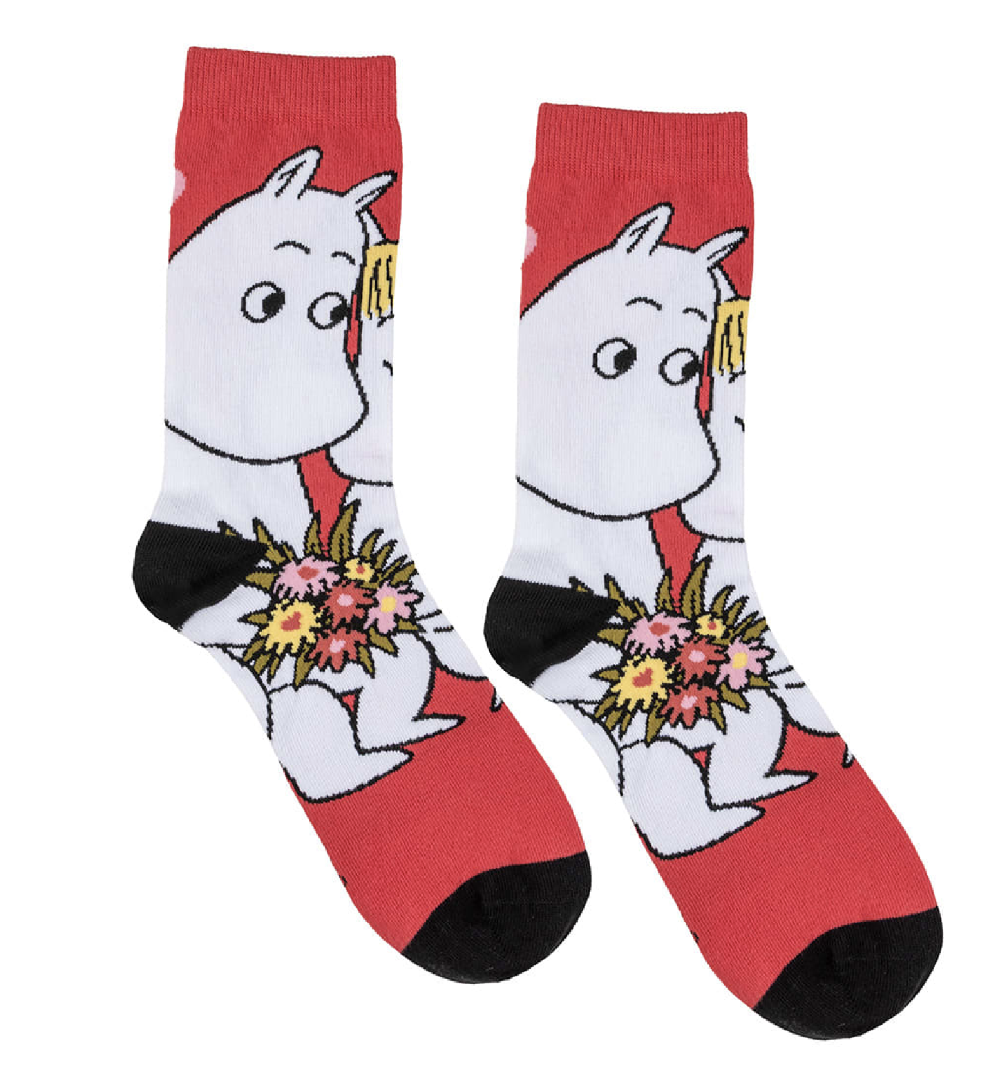 Mumintrollet & Snorkfröken Vuxen Strumpor - Rosa - 2