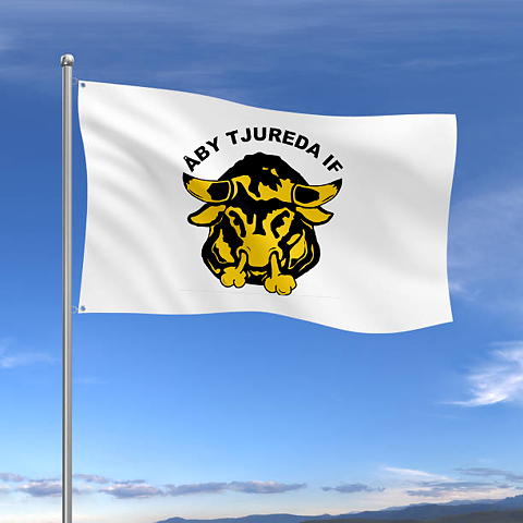 Flaggstångsflagga, Åby Tjureda