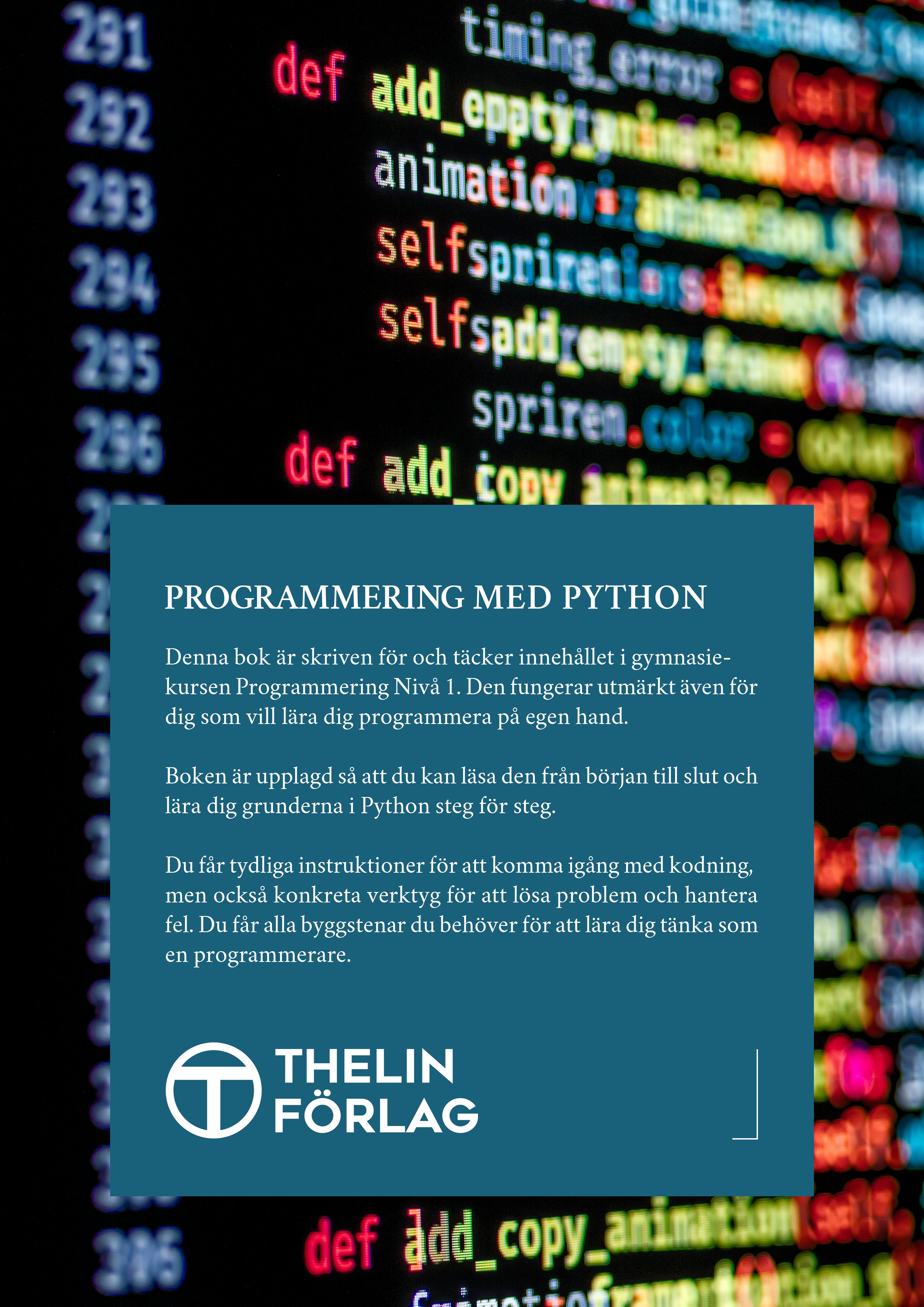 Programmering med Python Gy25 - Lärobok - 2