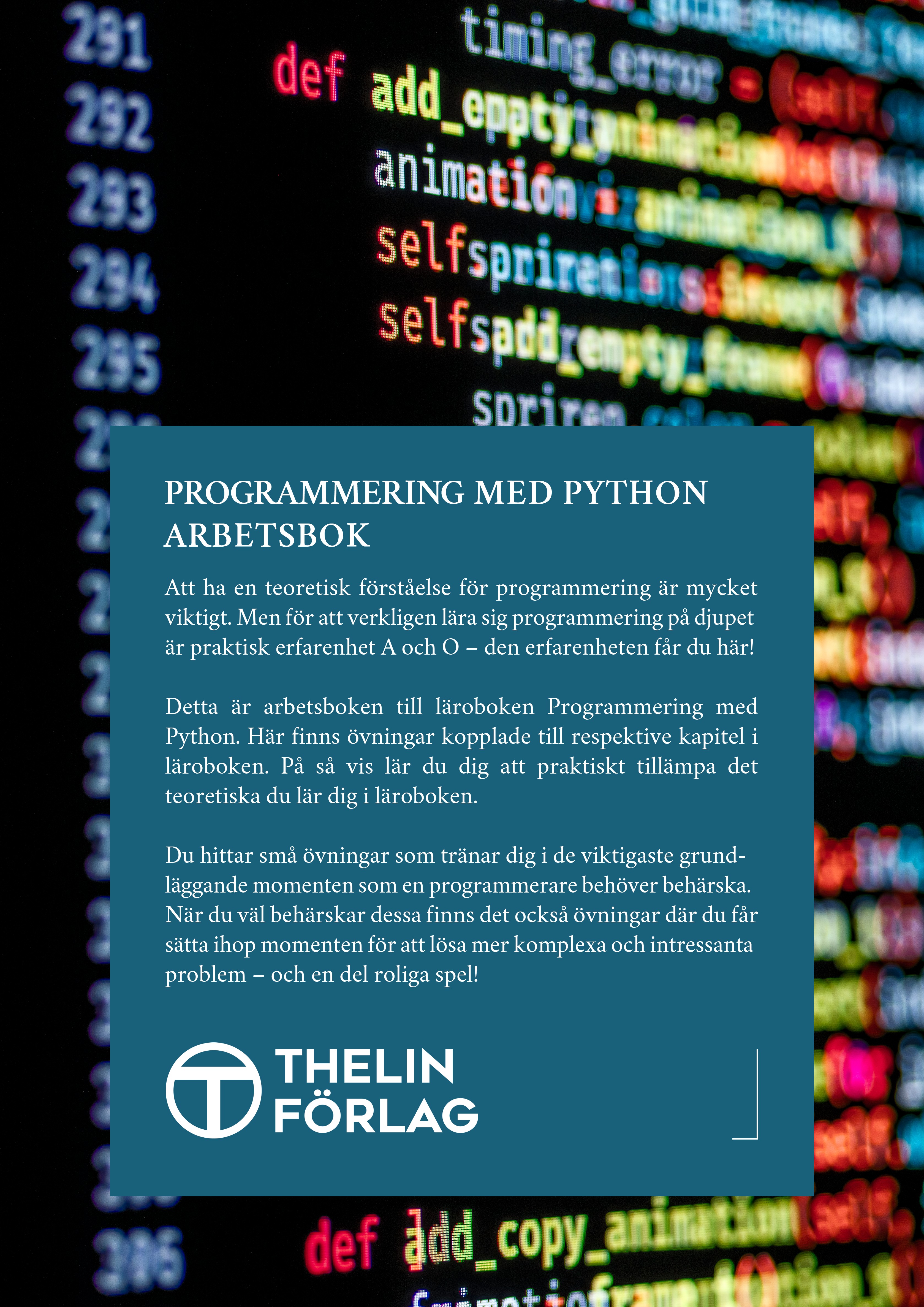 Programmering med Python Gy25 - Arbetsbok - 2