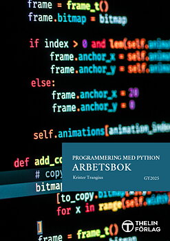 Programmering med Python Gy25 - Arbetsbok