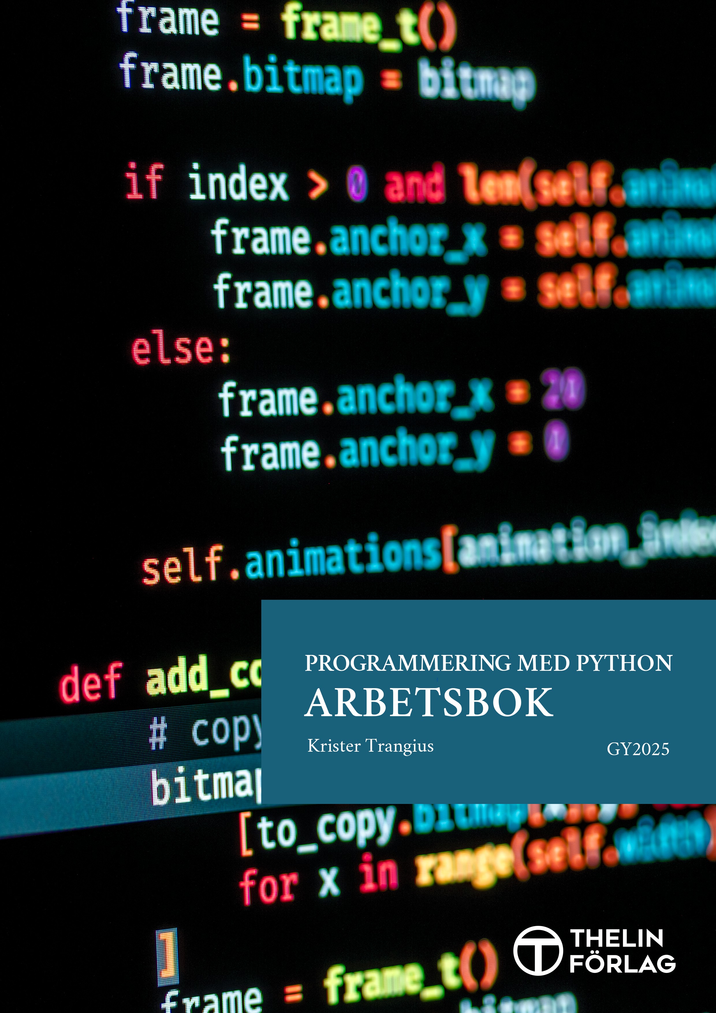 Programmering med Python Gy 25 - Referensex. lärare - 2