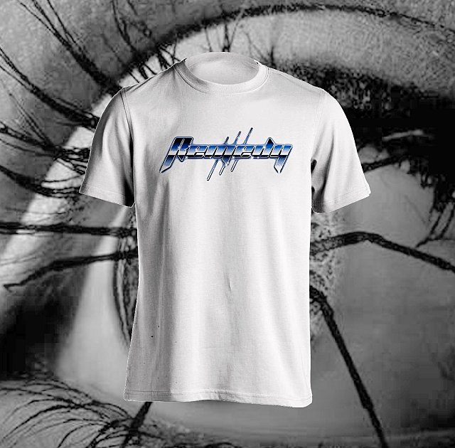 REMEDY - 80's Logo Vit T-shirt