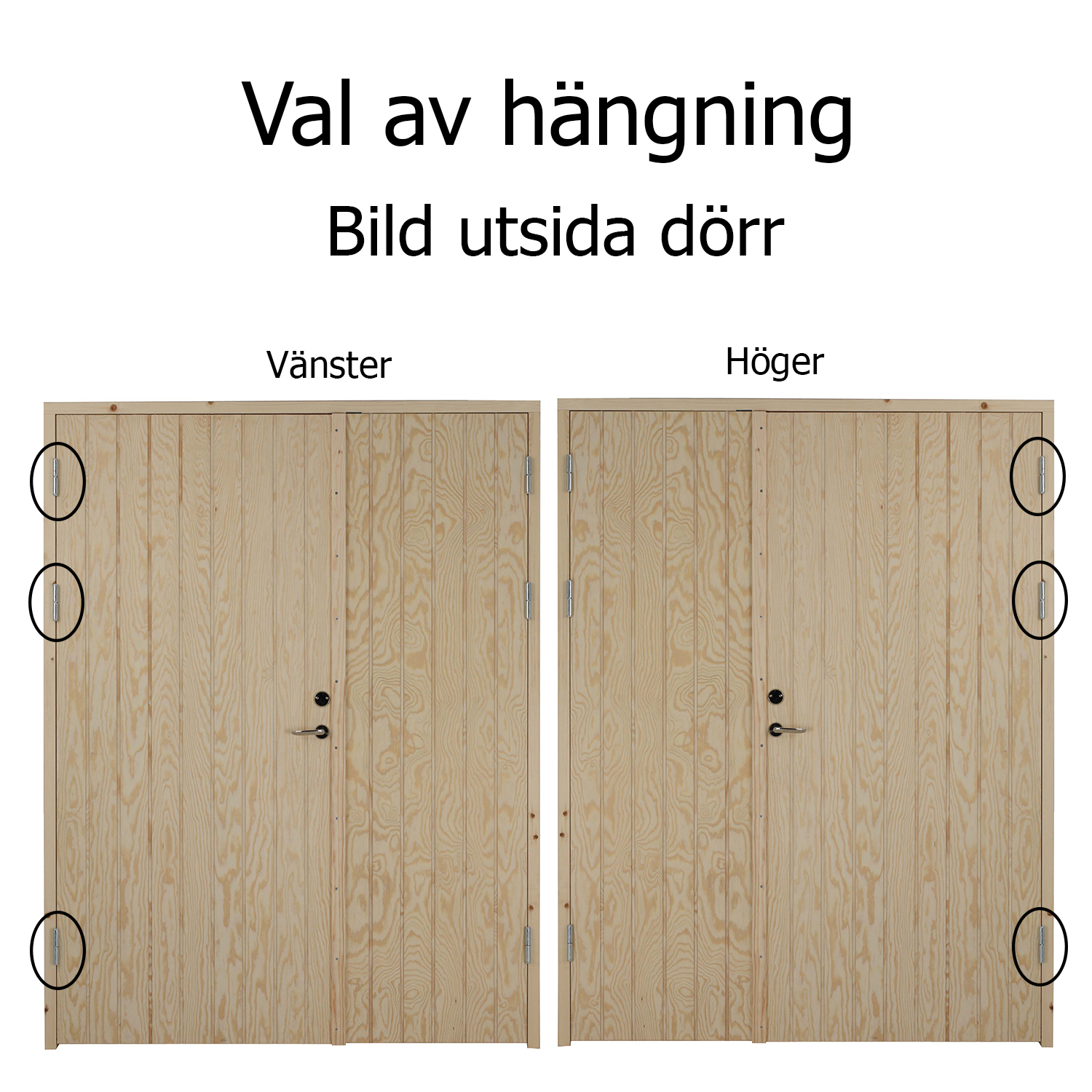 Tofløyet ytterdør Y12 - 3