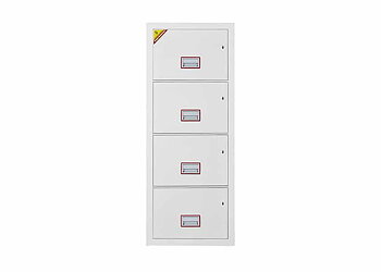 Brandsäkert arkivskåp FS2274K4, 120P/60DM