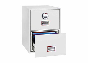 Brandsäkert arkivskåp FS2272E, 120P/60DM
