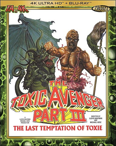 Toxic Avenger Part III - The Last Temptation Of Toxie (BLU-RAY 4K ULTRA HD + BLU-RAY)