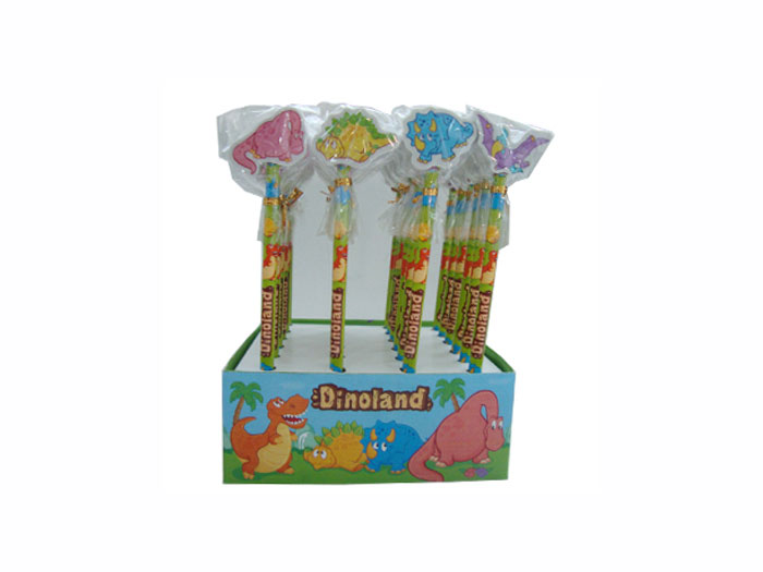 Pencil with eraser, Dinoland
