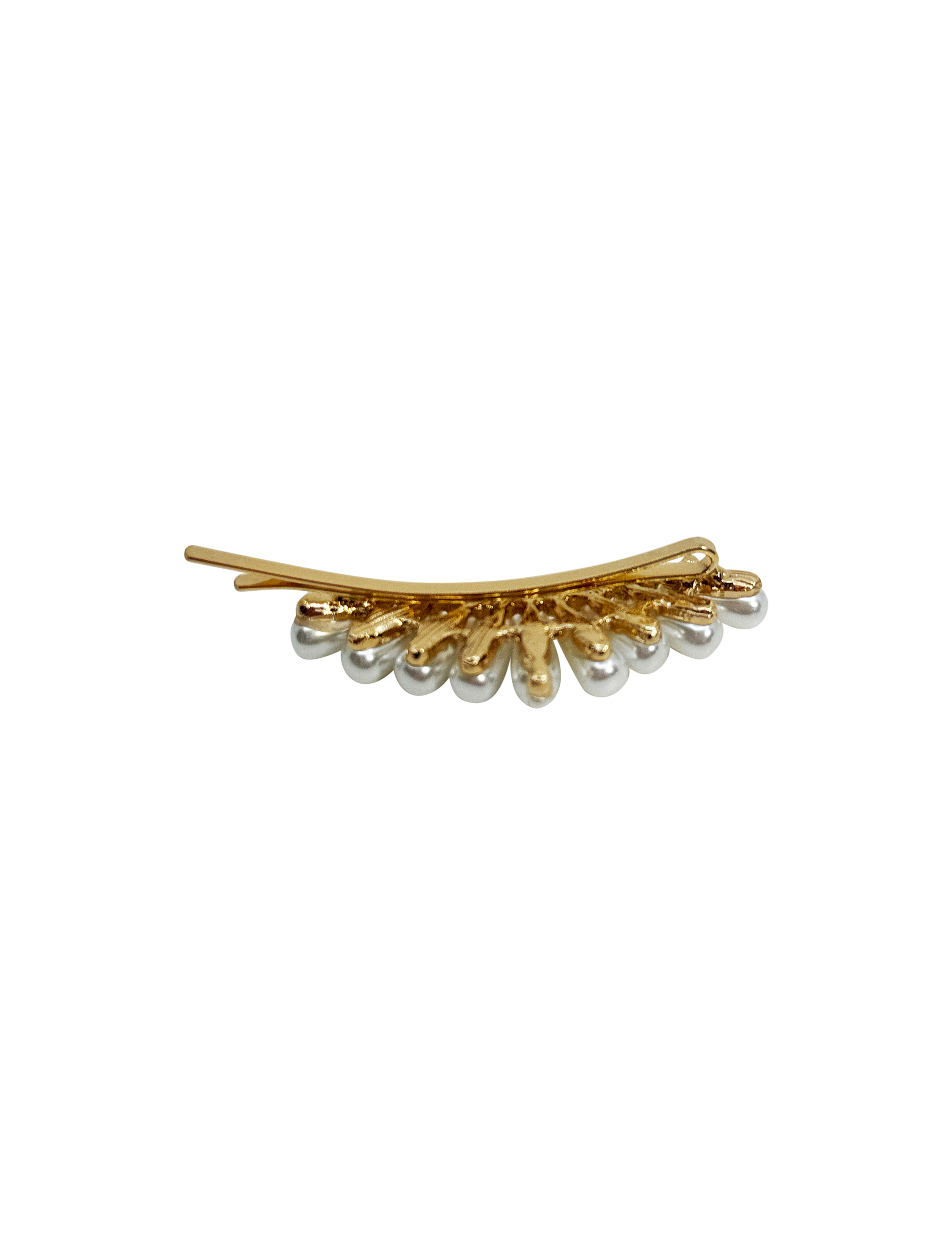 CAMILA PEARL CLIP FEATHER 