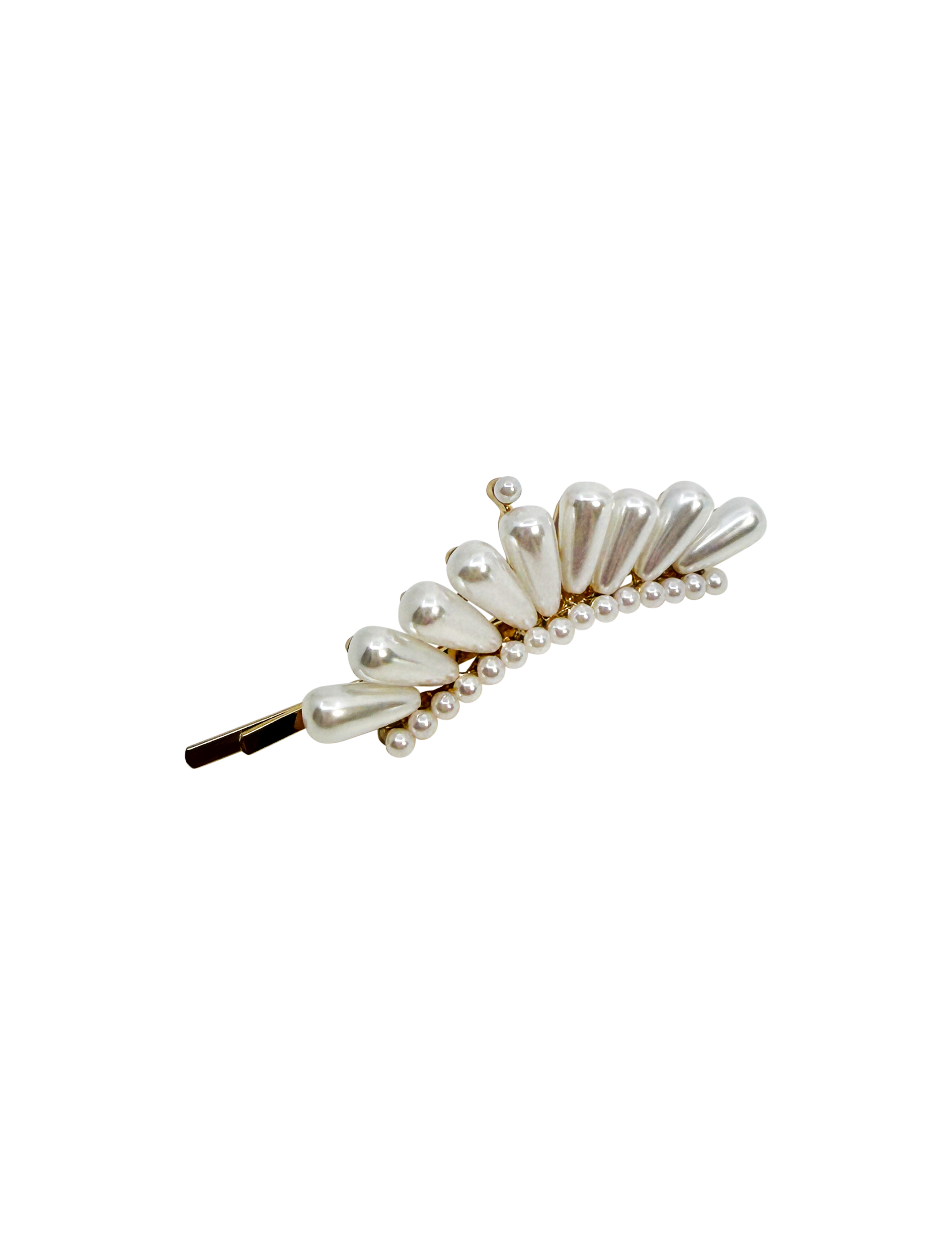CAMILA PEARL CLIP FEATHER 