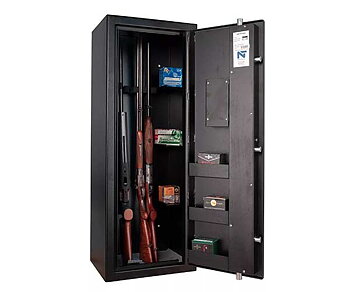 Vapenskåp S10 Kodlås, Svart