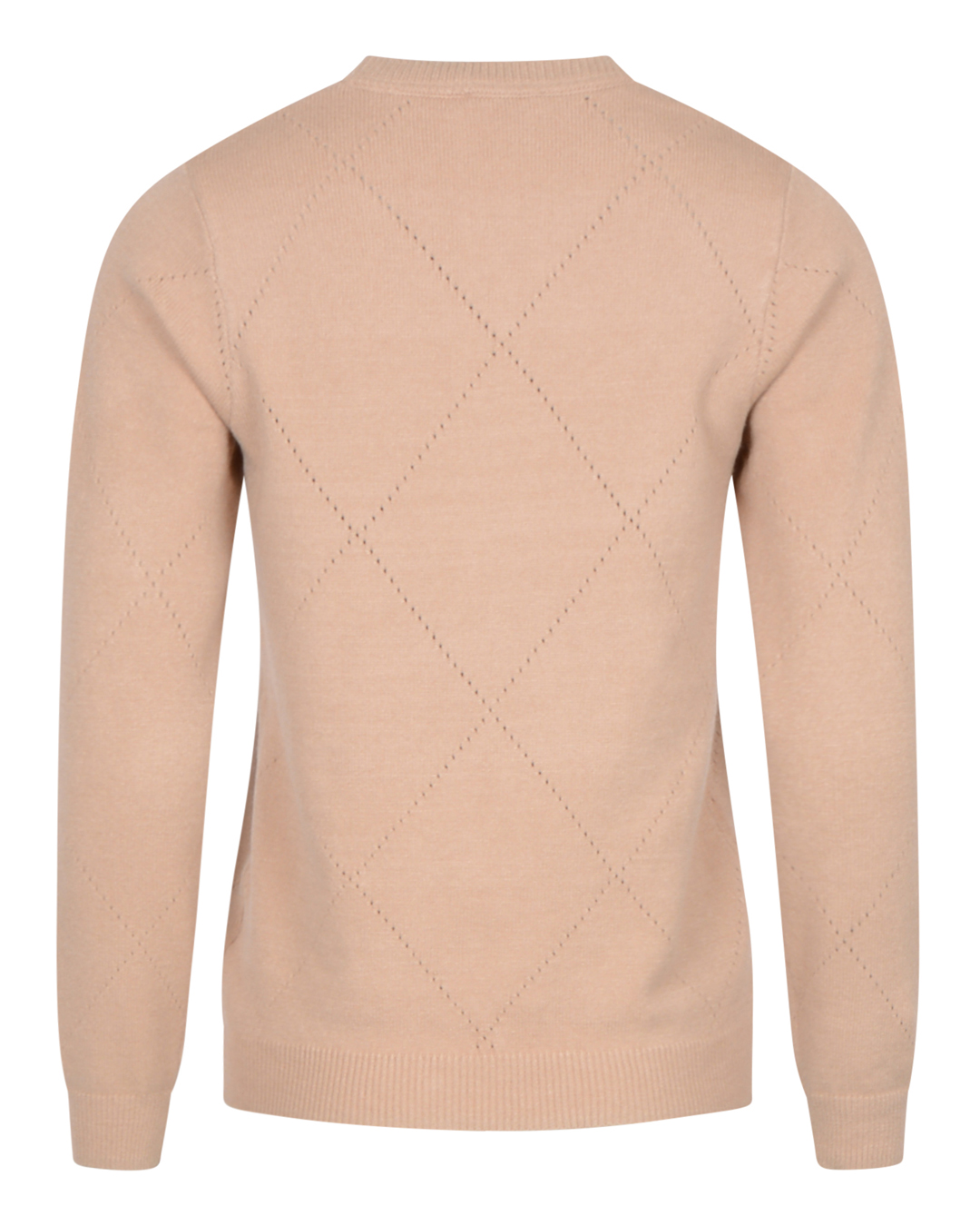 Jumper med dekorativa pärlor kamel - 2