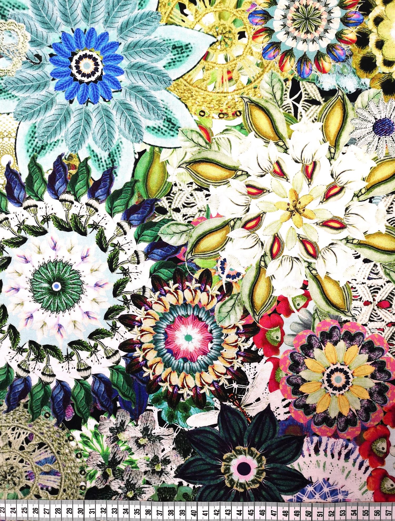 Floral Crochet -  Baksidestyg 108"